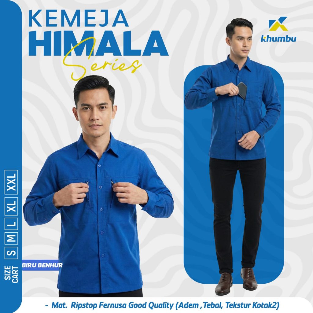 Jual Kemeja Outdoor Utility Lengan Panjang Bahan Ripstop Premium Warna ...