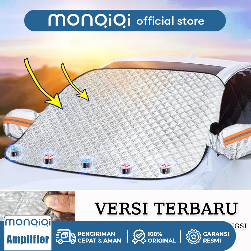 Kaca Sarung Mobil  Matahari Cover Penutup Mobil/Sarung Mobil/Penutup Kaca Depan Setengah/Penutup Mobil Tahan Salju Mobil Dipertebal