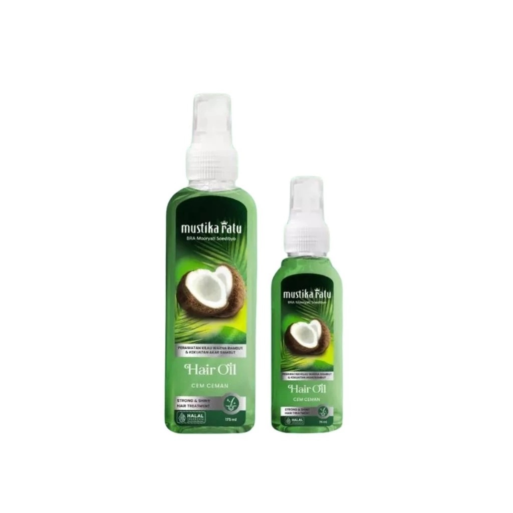 Jual Mustika Ratu Hair Oil Minyak Cemceman 75ml 175ml Cem Ceman ...