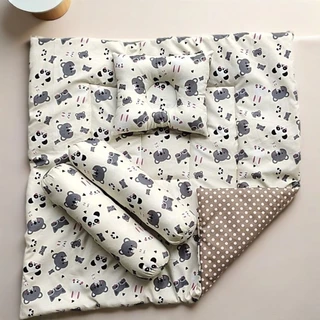 Bedcover bayi matras set bantal guling baby new born