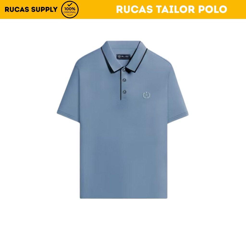 Jual [ORIGINAL 100%] RUCAS TAILOR POLO SHIRT BLUE | Shopee Indonesia