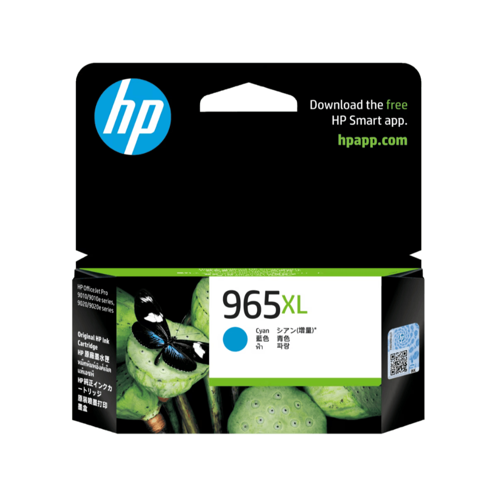 HP Tinta Printer 965XL Black Cyan Magenta Yellow Original [3JA84AA 3JA81AA 3JA82AA 3JA83AA] (3)
