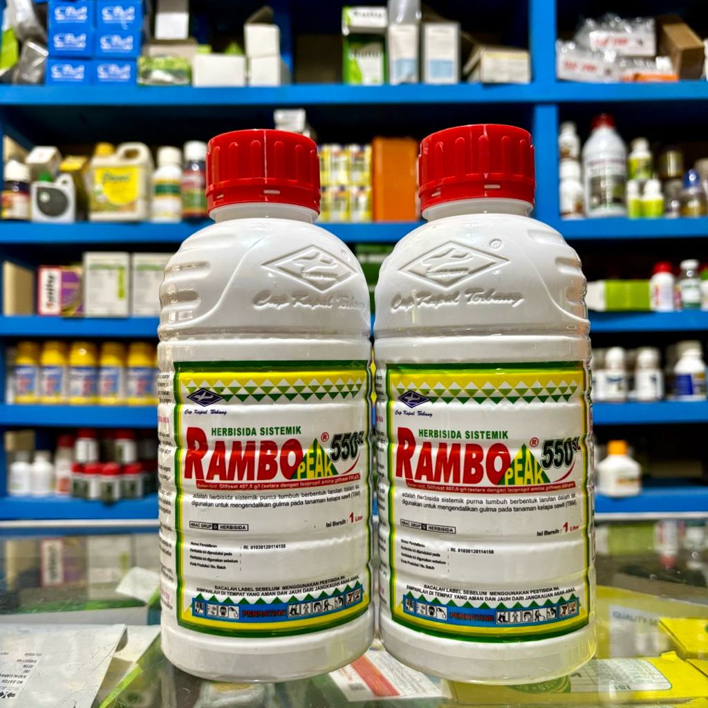 Jual Herbisida RAMBO PEAK 550SL 1 Liter - Rambo Peak Herbisida Sistemik ...