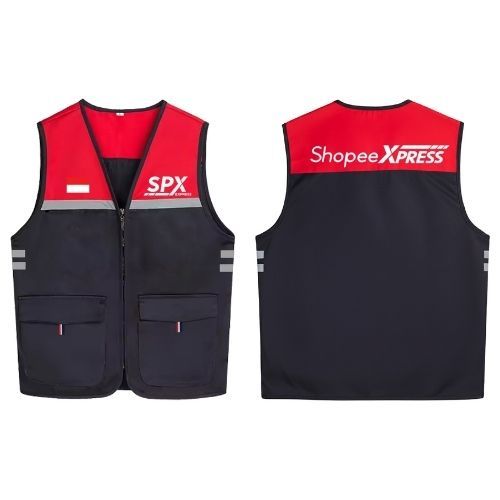 Jual Rompi Pria SPX Xpress, Rompi Motor Kurir SPX, Rompi Bisa Custom ...