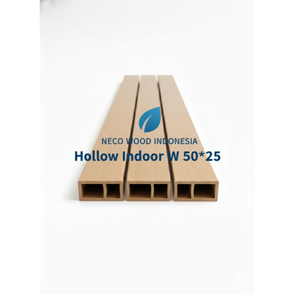 Jual HOLLOW WPC PARTISI PANEL INDOOR (W50*25) | Shopee Indonesia