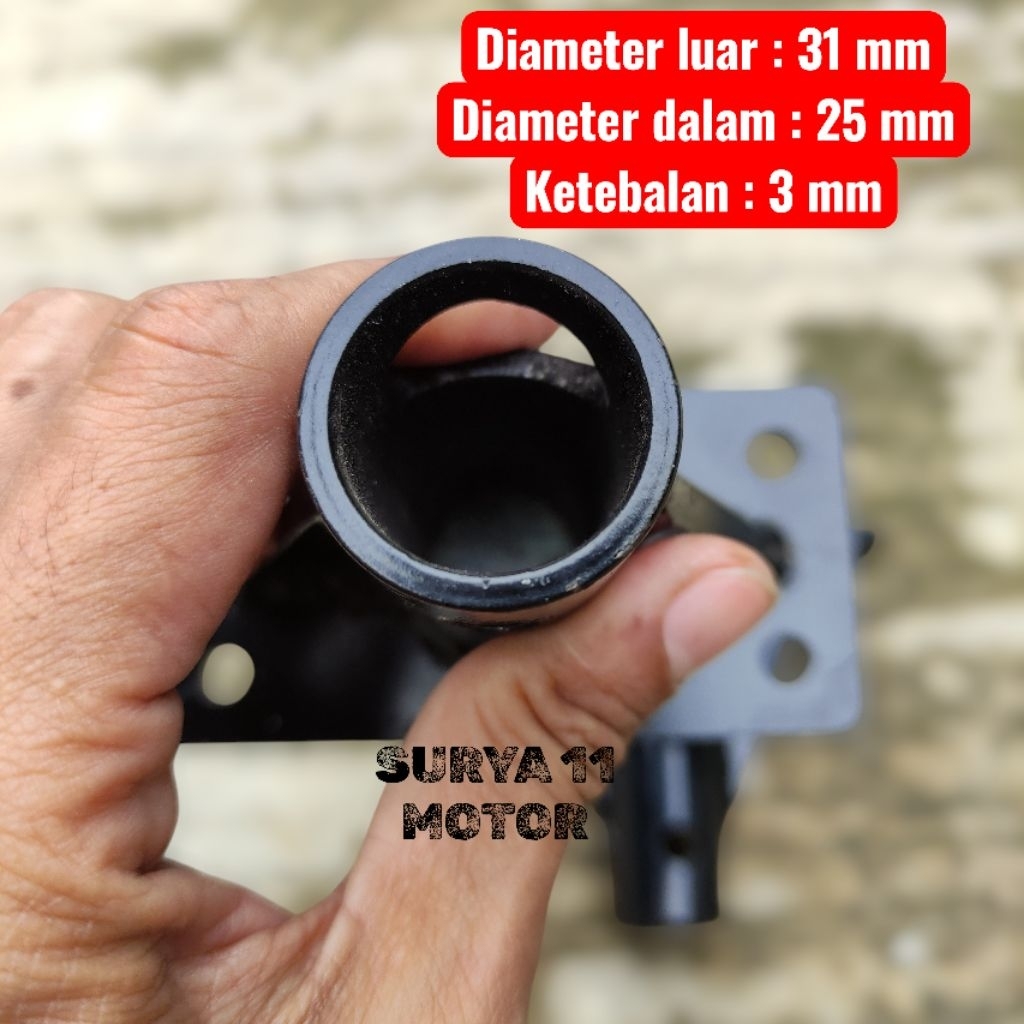 Jual Tapak Stang RBT Honda Dudukan Stang Bebek Matic Honda Pangkon Stir ...
