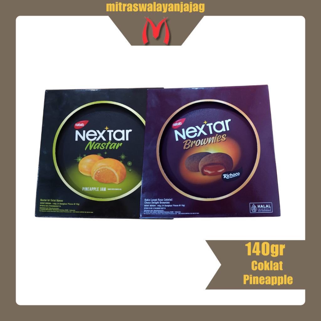 Jual Nextar Kotak 140gr All Varian | Kue Lebaran | Kemasan BOX | Shopee ...