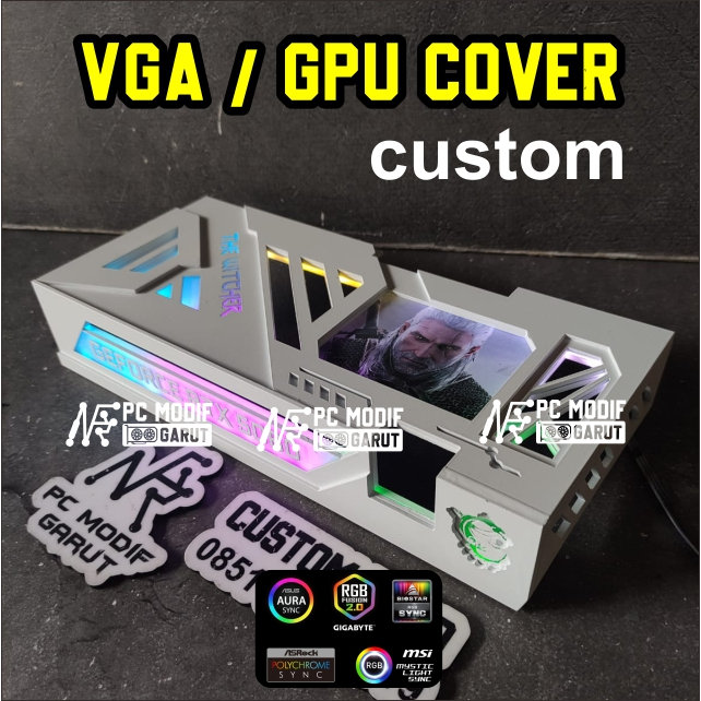 Jual VGA COVER GPU COVER LOW PROFILE EDITION / MINI GPU / SINGLE FAN ...