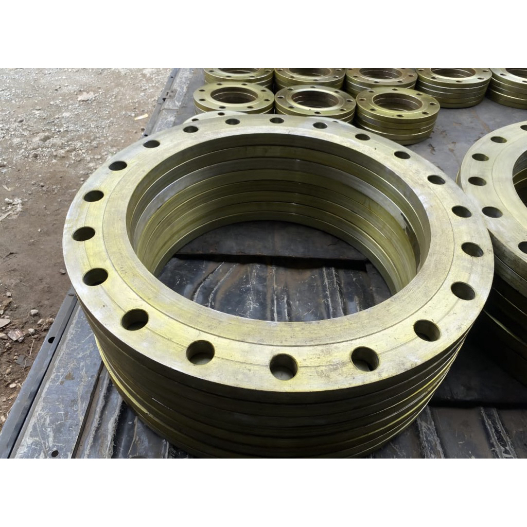 Jual FLANGE BESI CS CARBONSTEEL PN40 RF STANDARD 5 INCH / FLANGE LAS ...