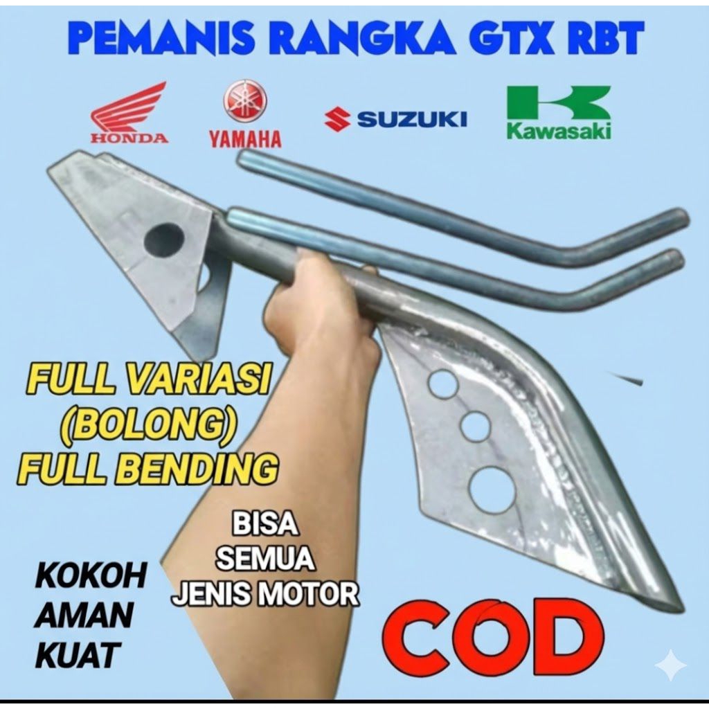 Jual Pemanis Rangka RBT FULL VARIASI BOLONG semua Jenis Motor-Tambahan ...