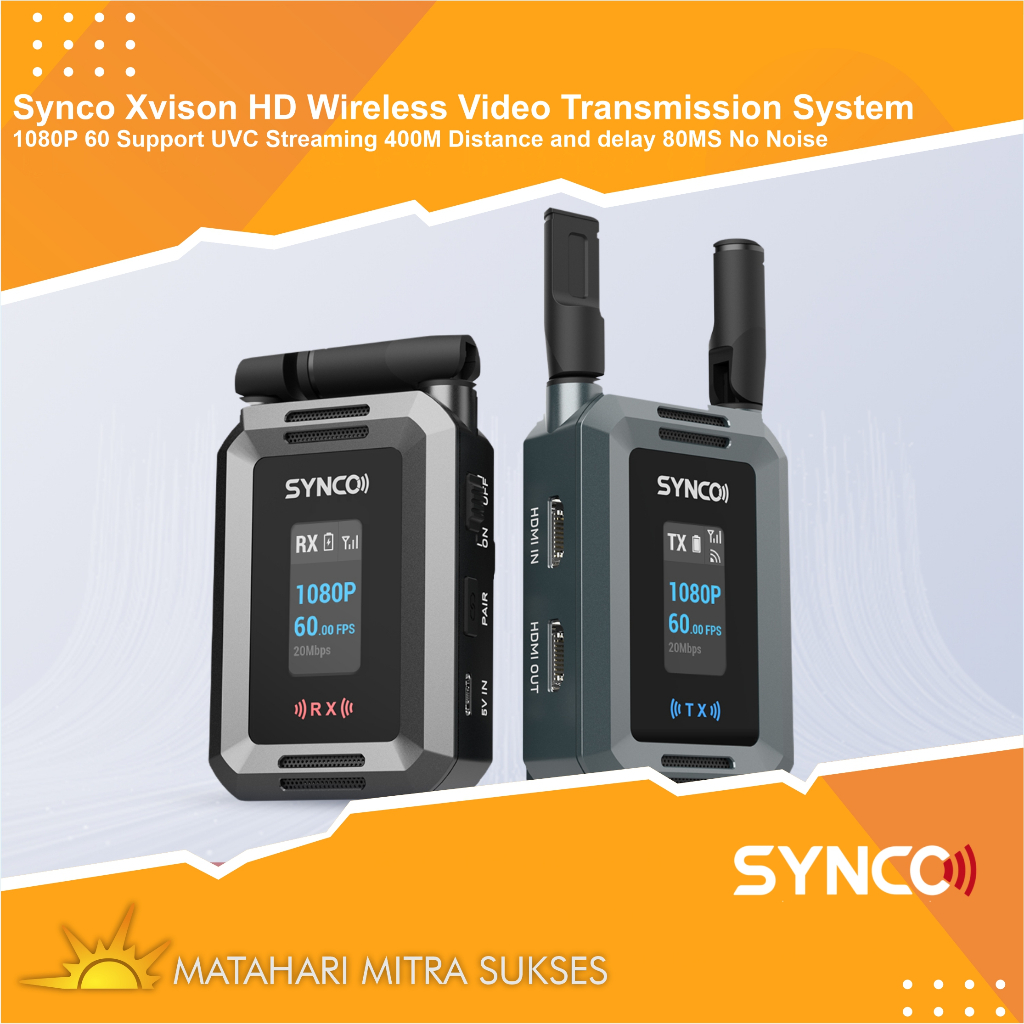 Jual Synco Xvison HD Wireless Video Transmission System 1080P 60 ...