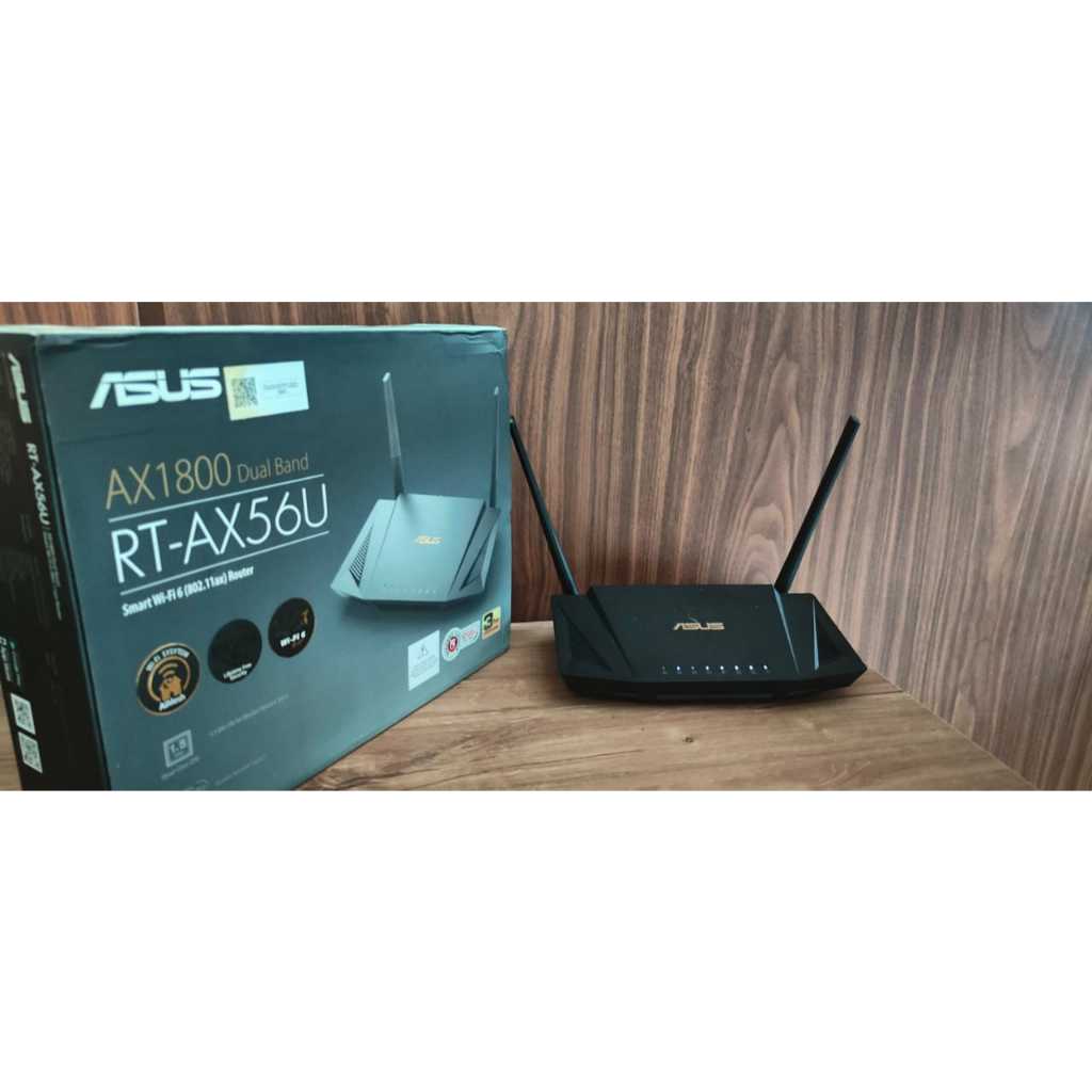 Jual ASUS AX56U WiFi 6 AX1800 | Mesh / Utility Router | Full Set Box ...
