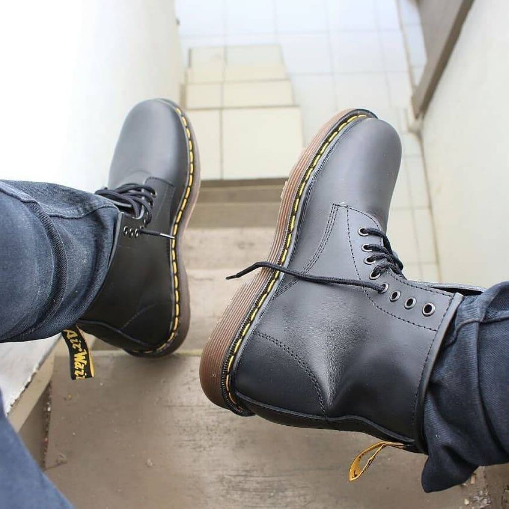 Jual SEPATU DOCMART TINGGI PRIA(8LUBANG) | Shopee Indonesia