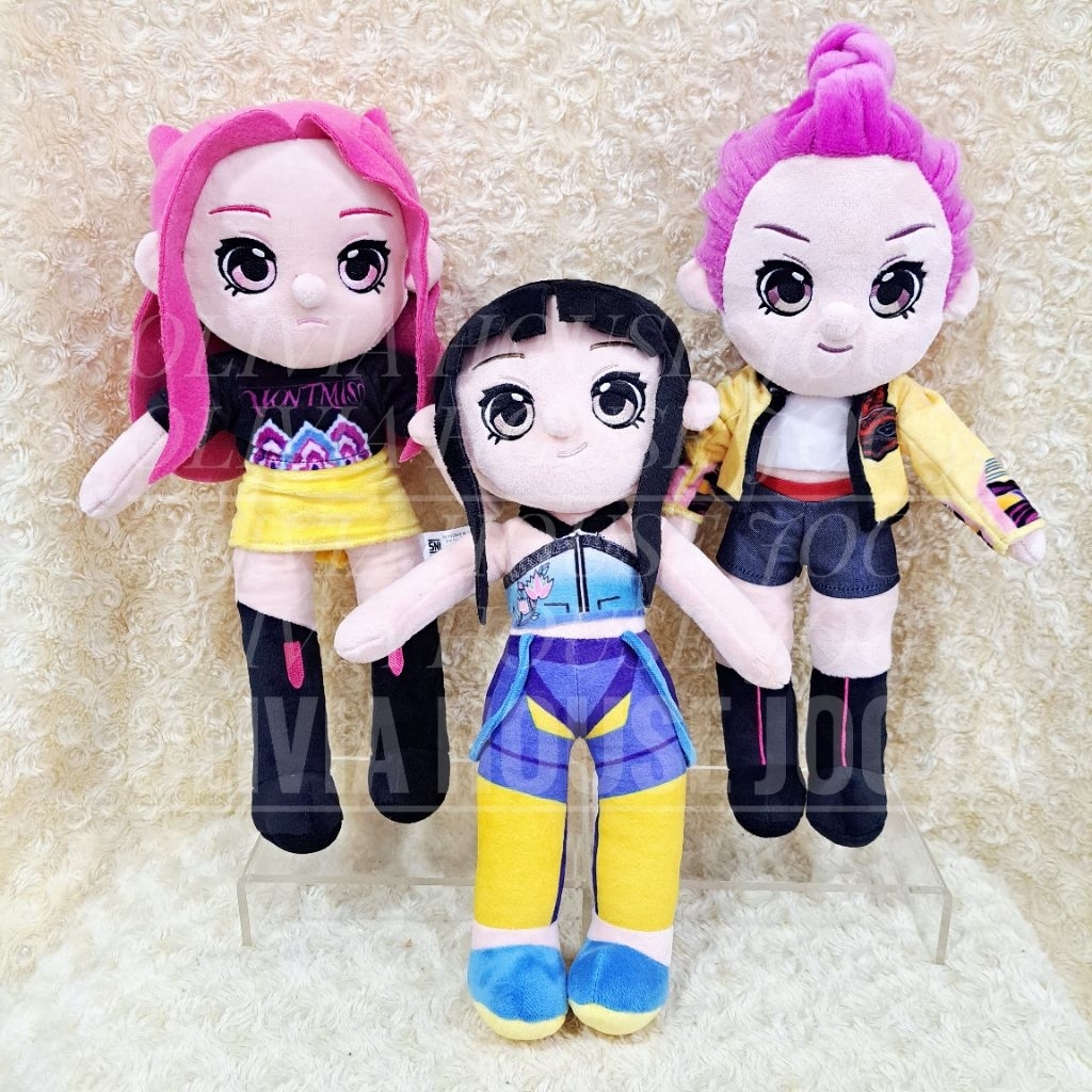 Jual Boneka Demon Hunters Huntrix Girl Boneka Rumi Mira Zoey Huntrix ...
