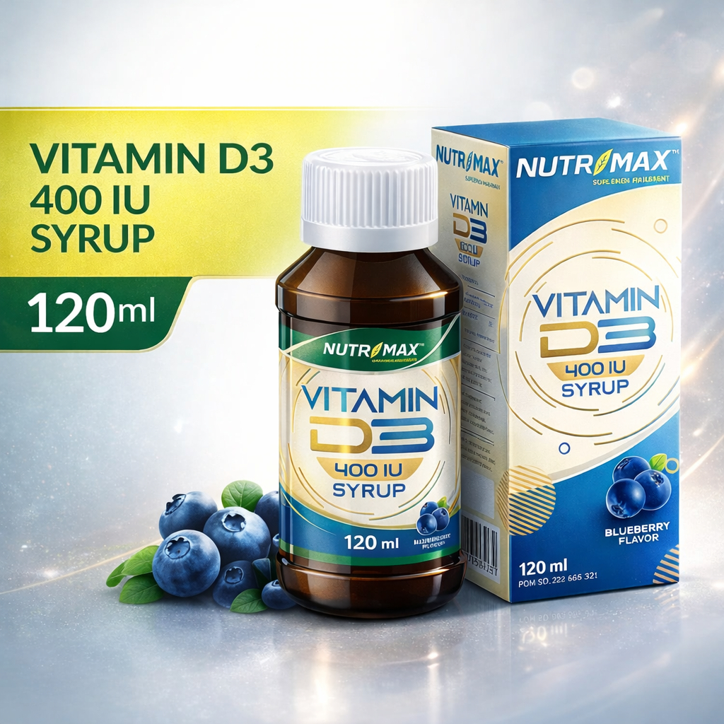 Jual Vitamin D3 400 IU Syrup 120 ml – Untuk Anak & Ibu Hamil | Nutrimax ...
