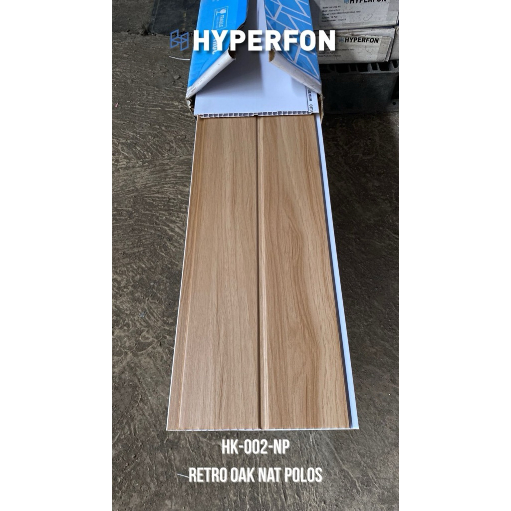 Jual plafon pvc berbahan doff dari merk HYPERFON type HK-002-NP ...