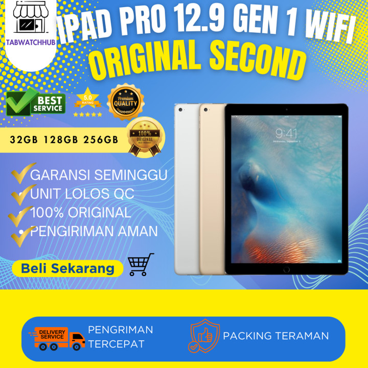 Ipad Pro 12.9 Inch 2015 Gen 1 32GB 128GB 256GB Wifi Only