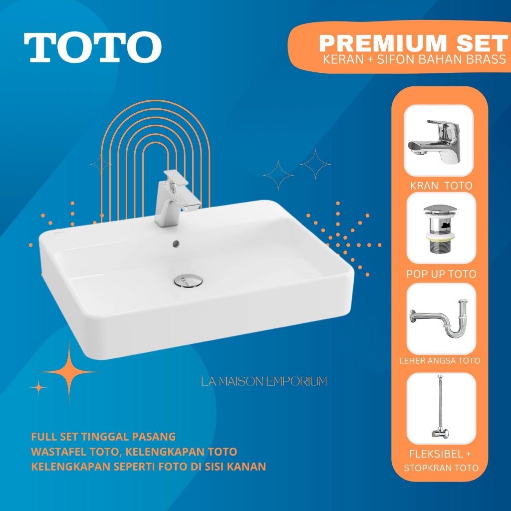 pasang toto lengkap