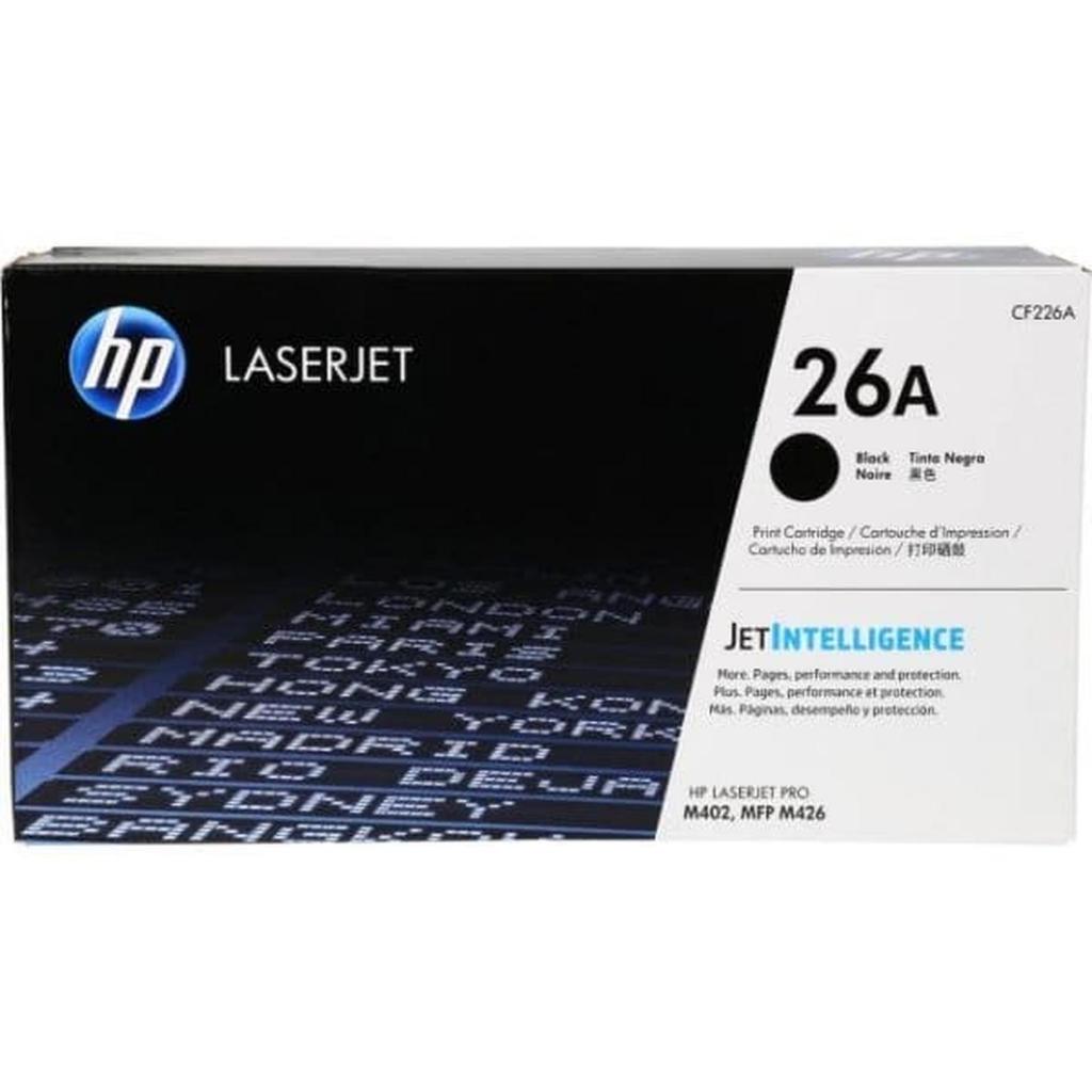 HP Toner 26A Black LaserJet Cartridge Original [CF226A] (2)