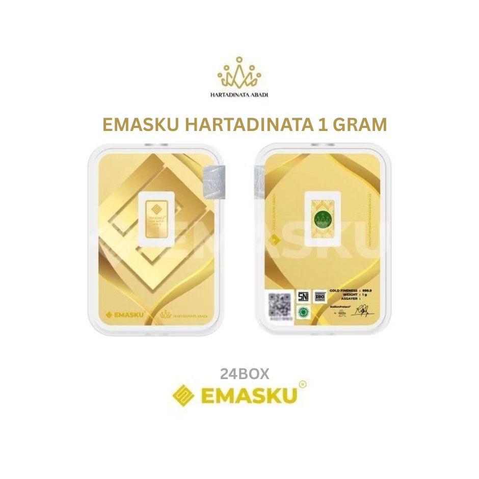 Jual HARTADINATA EMASKU 1 Gr, Gold Series with BullionProtect® | Shopee ...