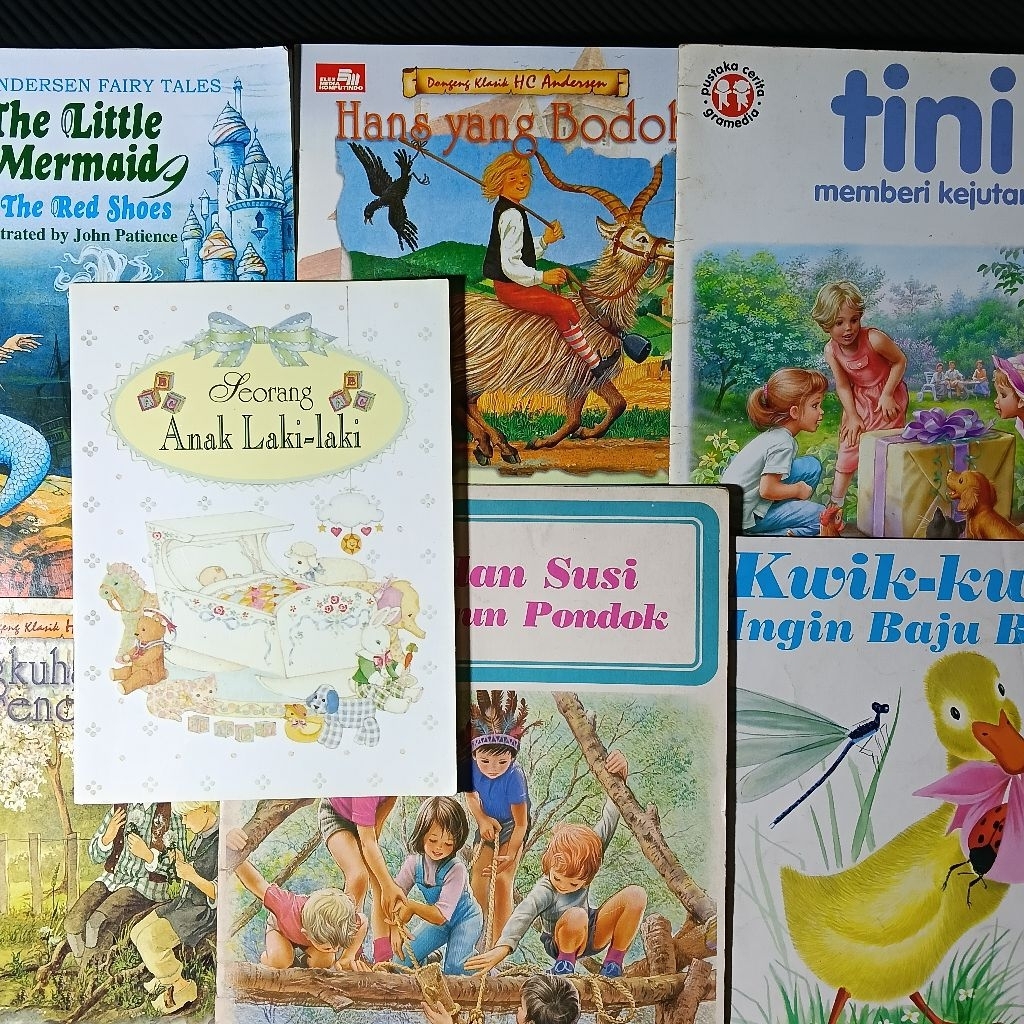 Jual Buku Original • Cerita Anak Jadul Langka Seri Pustaka Cerita ...
