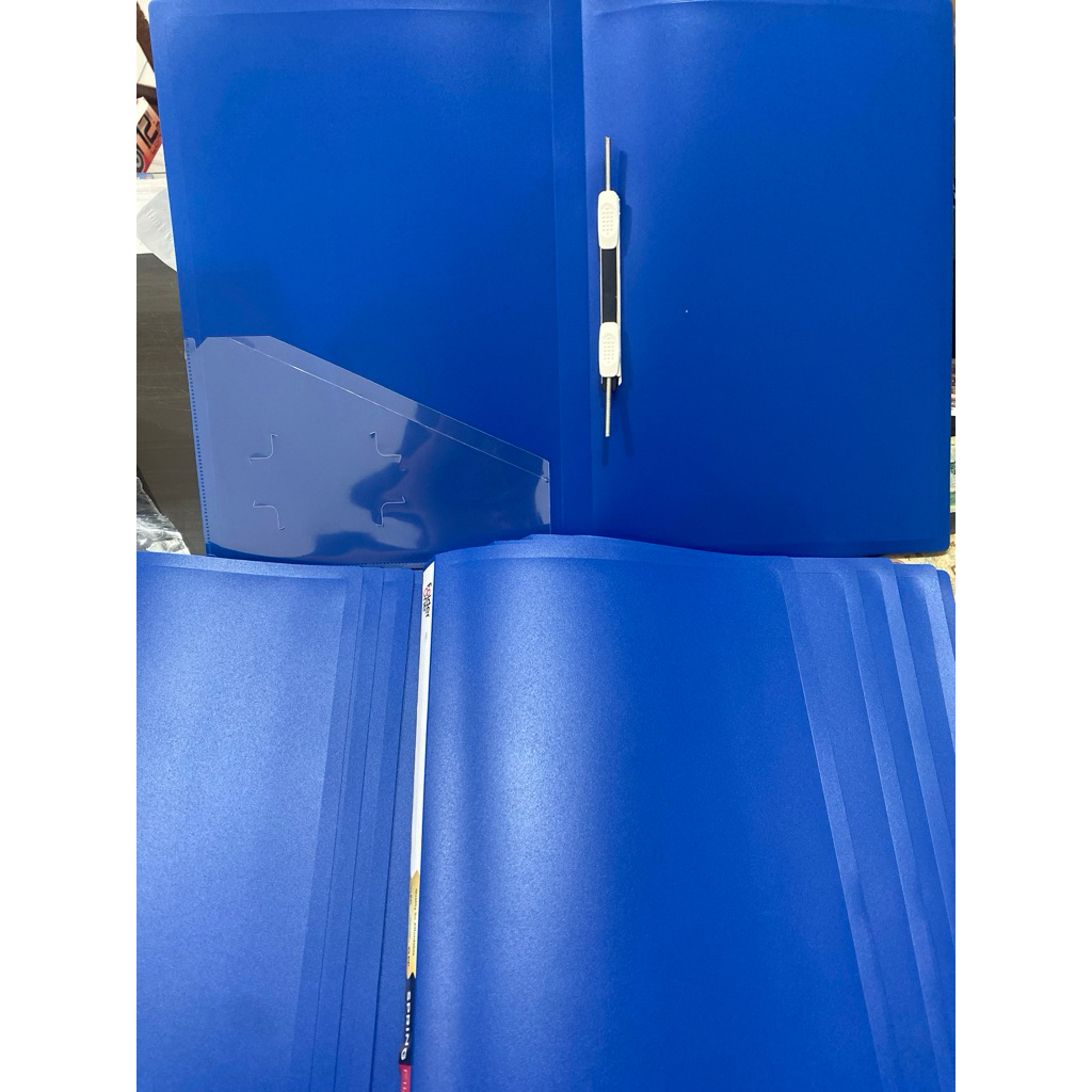 Jual (12pcs) Folder One Map Spring (Spring File) Folio F4 Map Snell ...