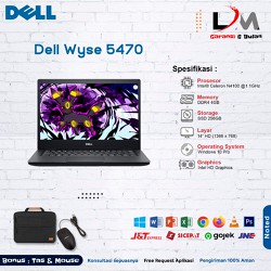 Laptop Gaming Dell Latitude Core i5 / i7 RAM 8GB SSD 256GB Win 10 Murah Bergaransi 6 Bulan Full Game