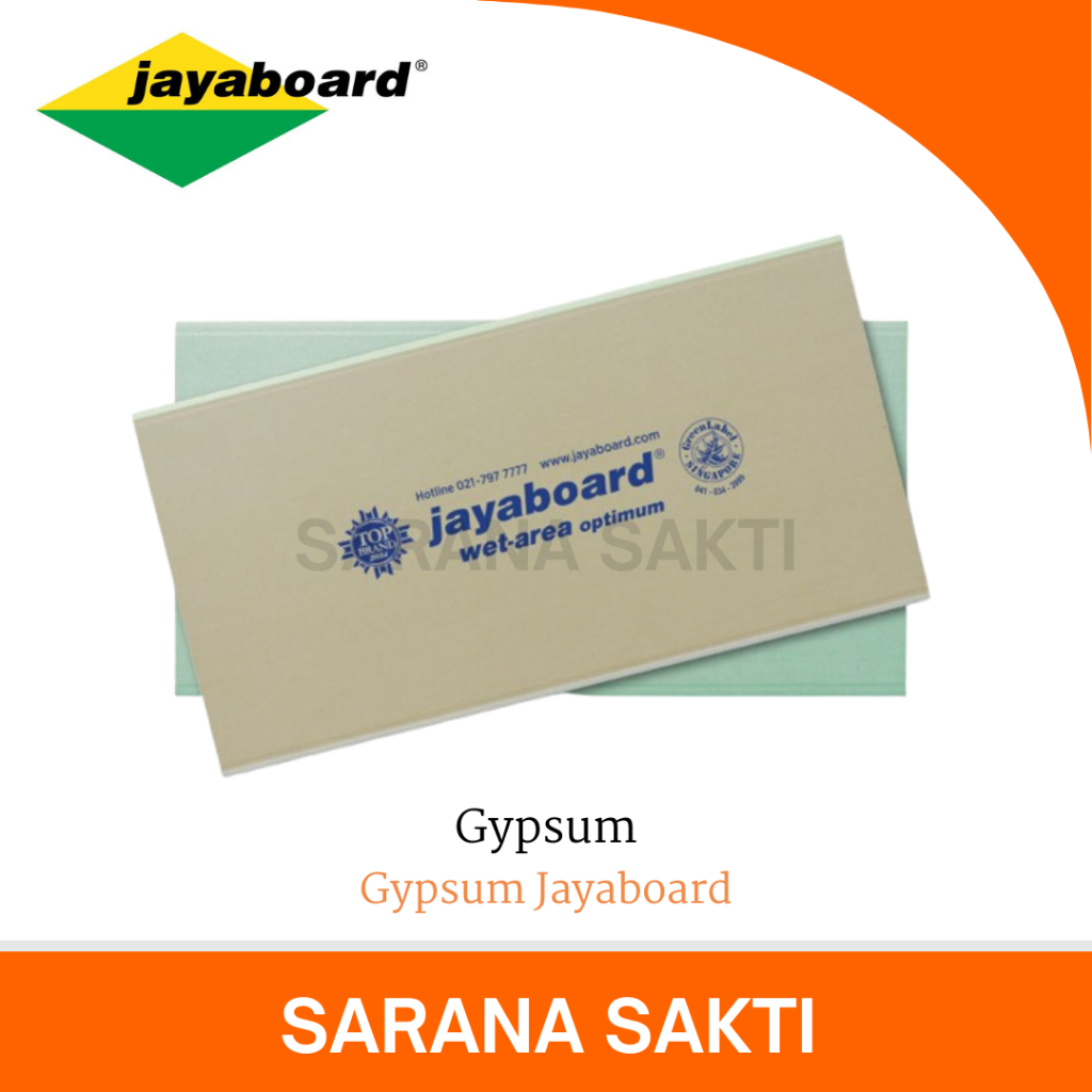 Jual Gypsum Jayaboard 9mm | Papan Gipsum Jayaboard Tebal 9 mm Jayaboard ...