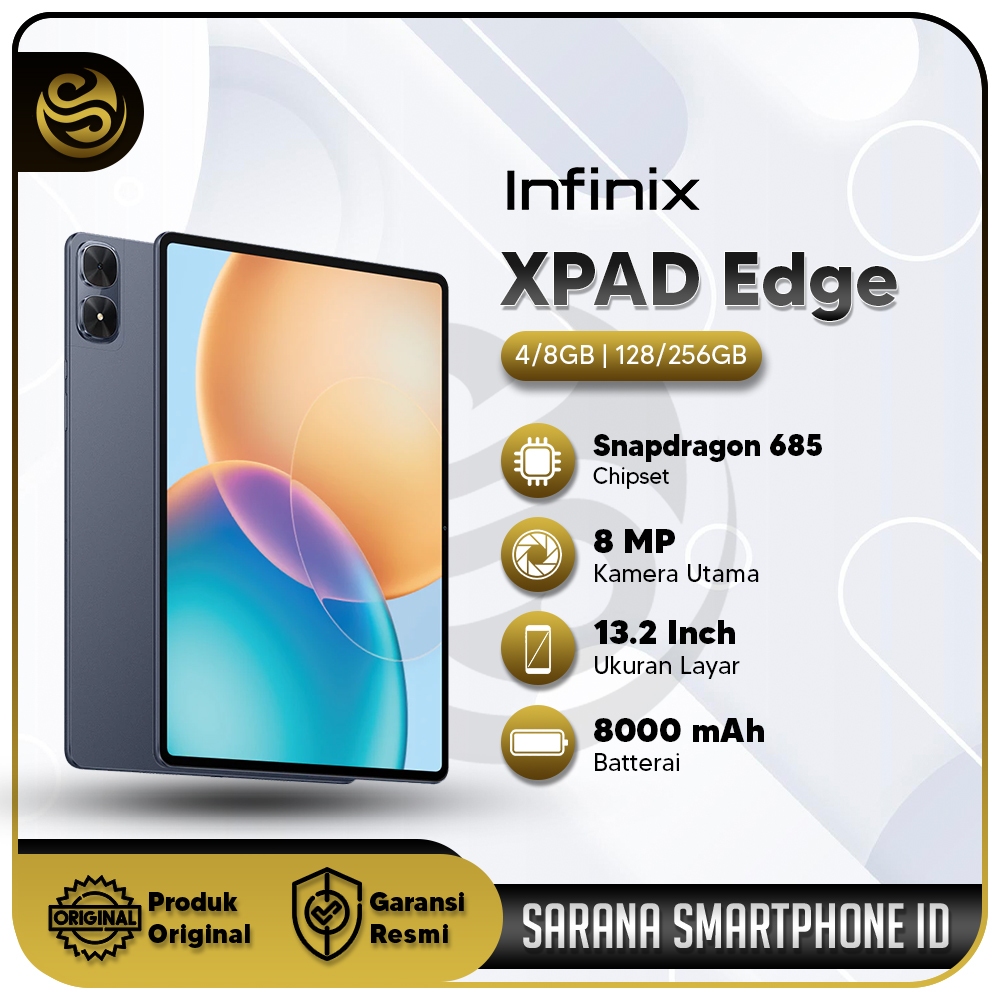 Jual Infinix XPad Edge LTE 8/256GB Snapdragon 685 8MP 8000mAh 18W | Garansi  Resmi | Shopee Indonesia