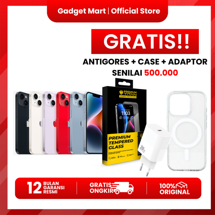 Apple iPhone 14 128GB - Garansi Resmi