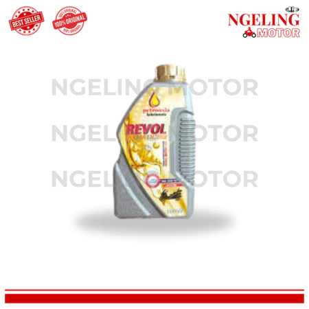 Oli Petroasia REVOL MATIC 0.8 L / 1 Liter Original 10W-40 Oil Mesin Motor Matik Asli - Harap Baca Deskripsi Terlebih Dahulu - Produk Spareparts Motor Berkualitas
