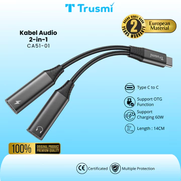 Adapter Type-C to Dual C Female