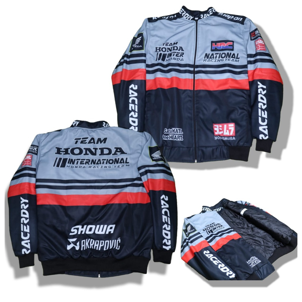 Jual Jaket Sunmori Team Kawasaki Suzuki Yamaha Honda Divison ...