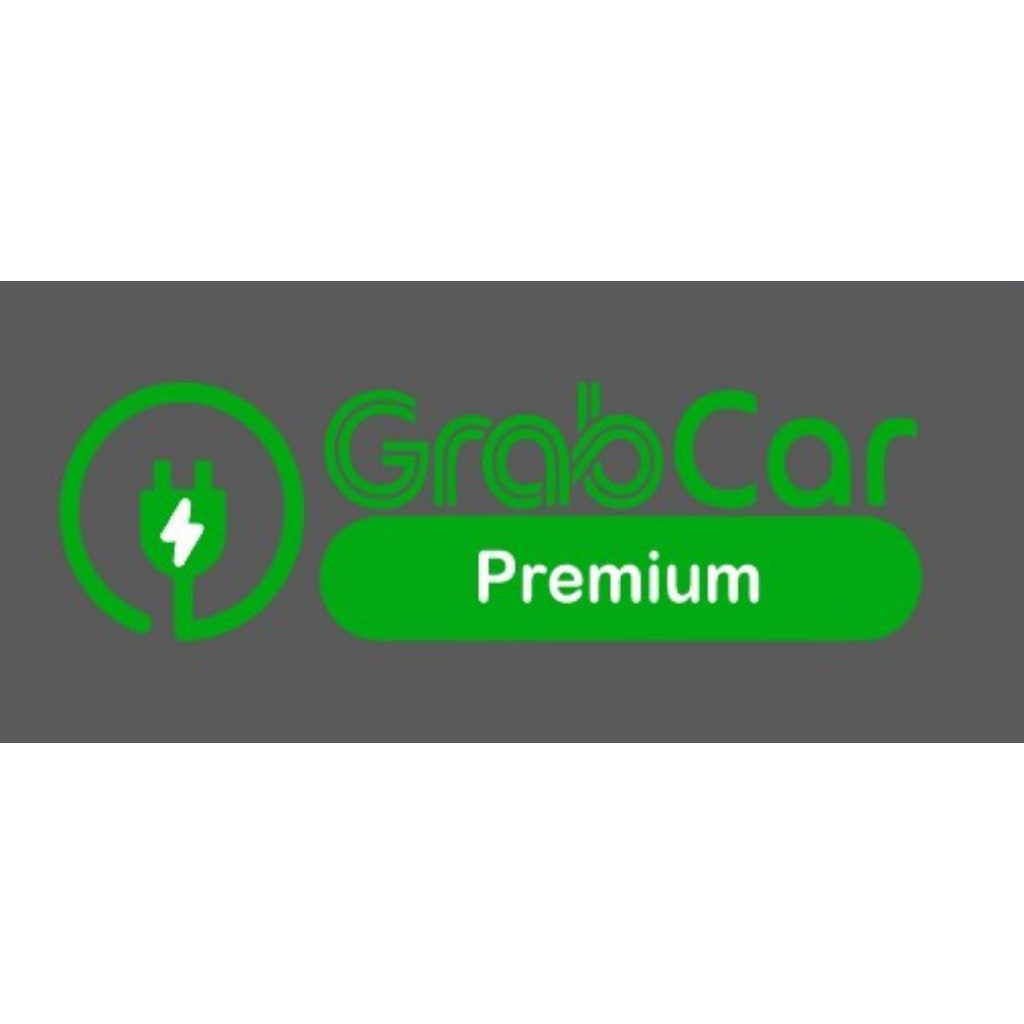 Jual Sticker GrabCar (Plus, Premium & Airport) / Sticker Grabcar ...