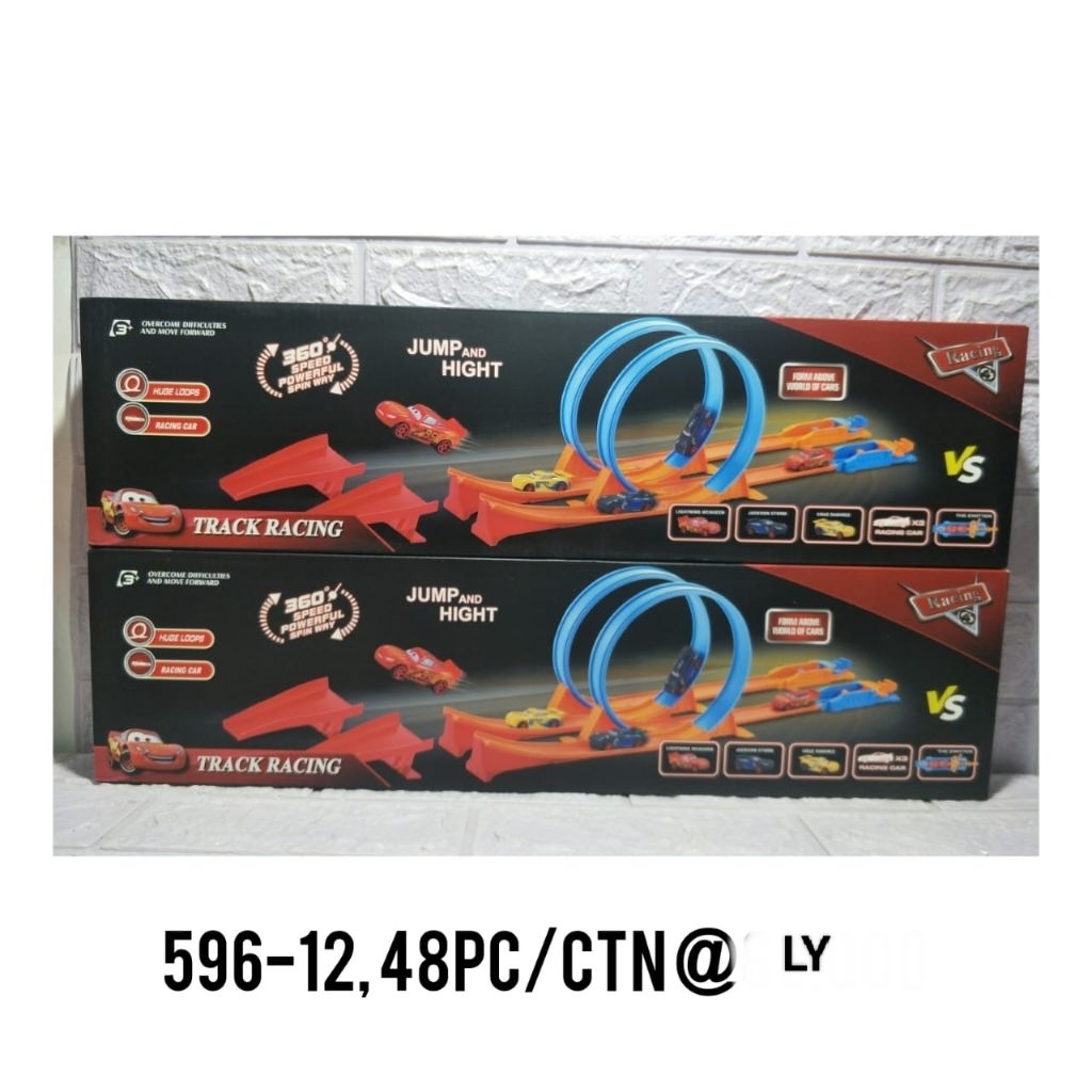 Jual KIDS MANIA - TRACK RACING CARS MCQUEEN MAINAN ANAK MOBIL BALAP ...