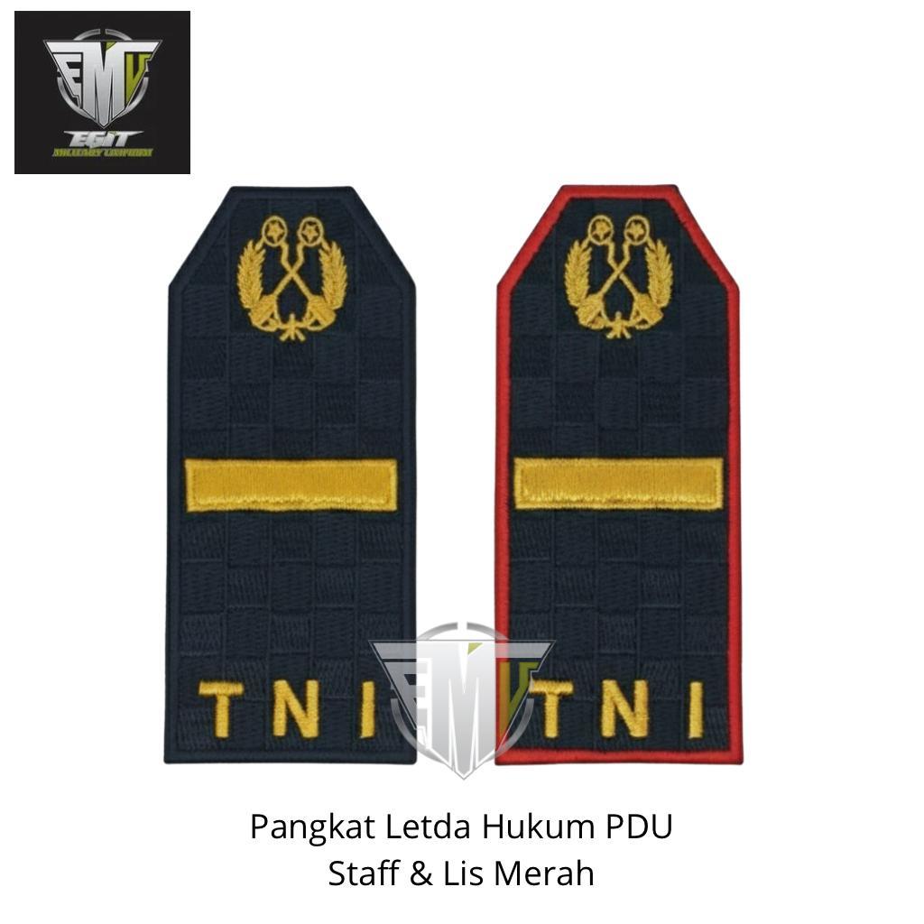 Jual PANGKAT LETDA HUKUM PDU STAFF DAN LIS MERAH | Shopee Indonesia