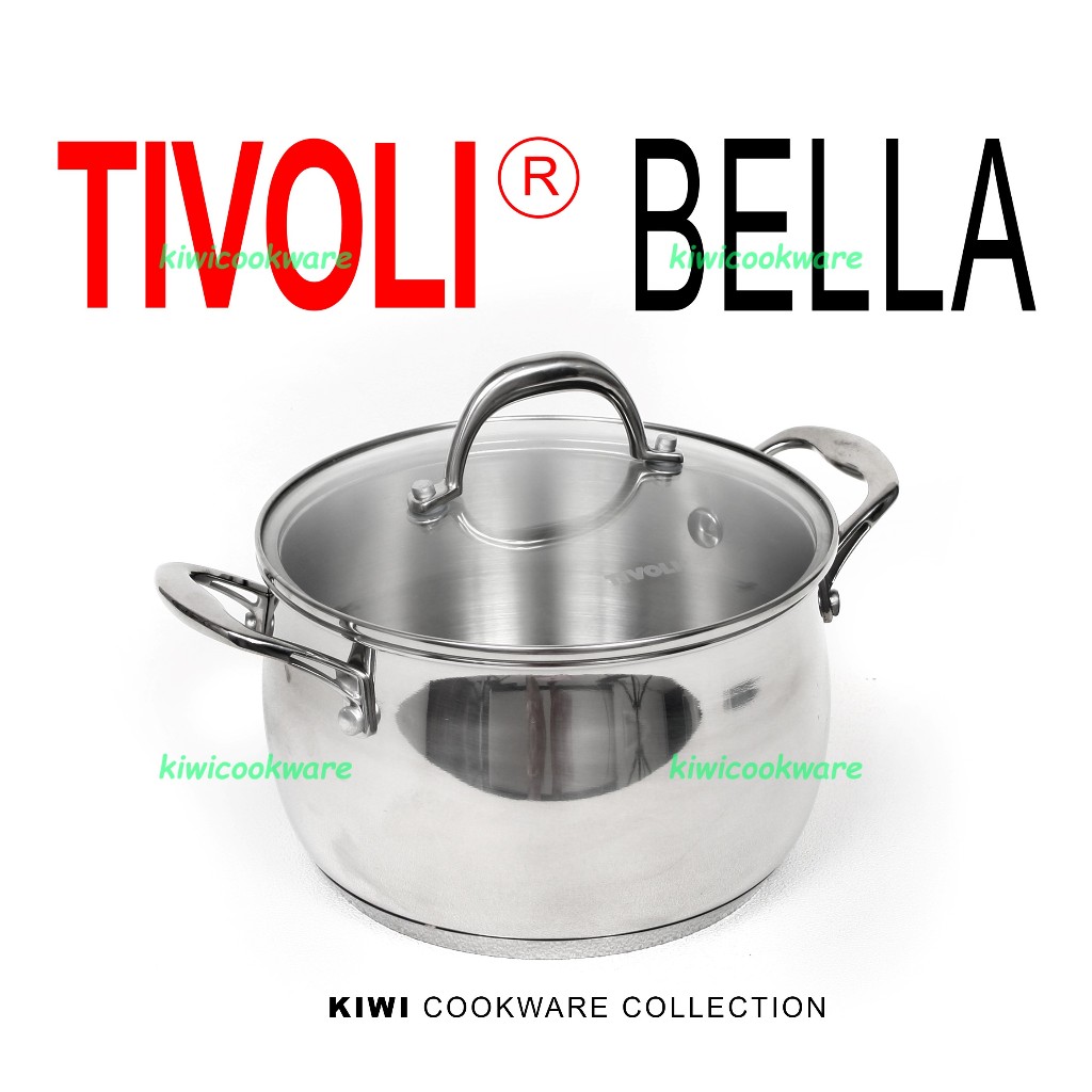 Tivoli Soup Pot 20cm Kapasitas 3.5l Panci Sup Stainless Steel Premium Ekspor Ind - foto 3