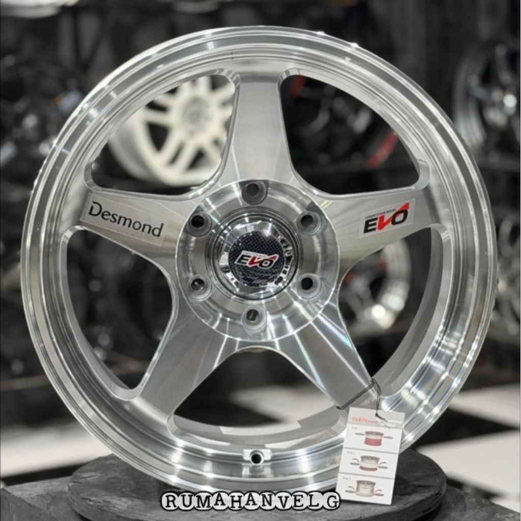 Jual velg spoon evo FULL POLIS r18 lebar 9 velg mobil r18 pajero Hilux ...