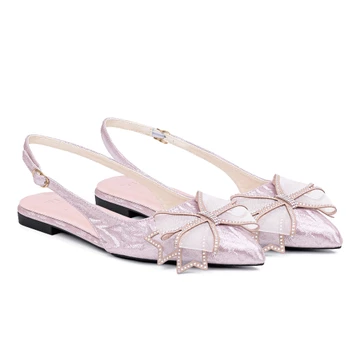 FINDAL Flatshoes Wanita Runcing Sandal Flat Elegan Korean Style HI 121