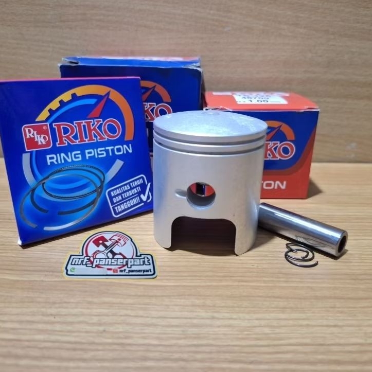 Eddie Moto STD Piston & Ring Set For Suzuki TS125, TC125, DS125, RV125 [mi4774]