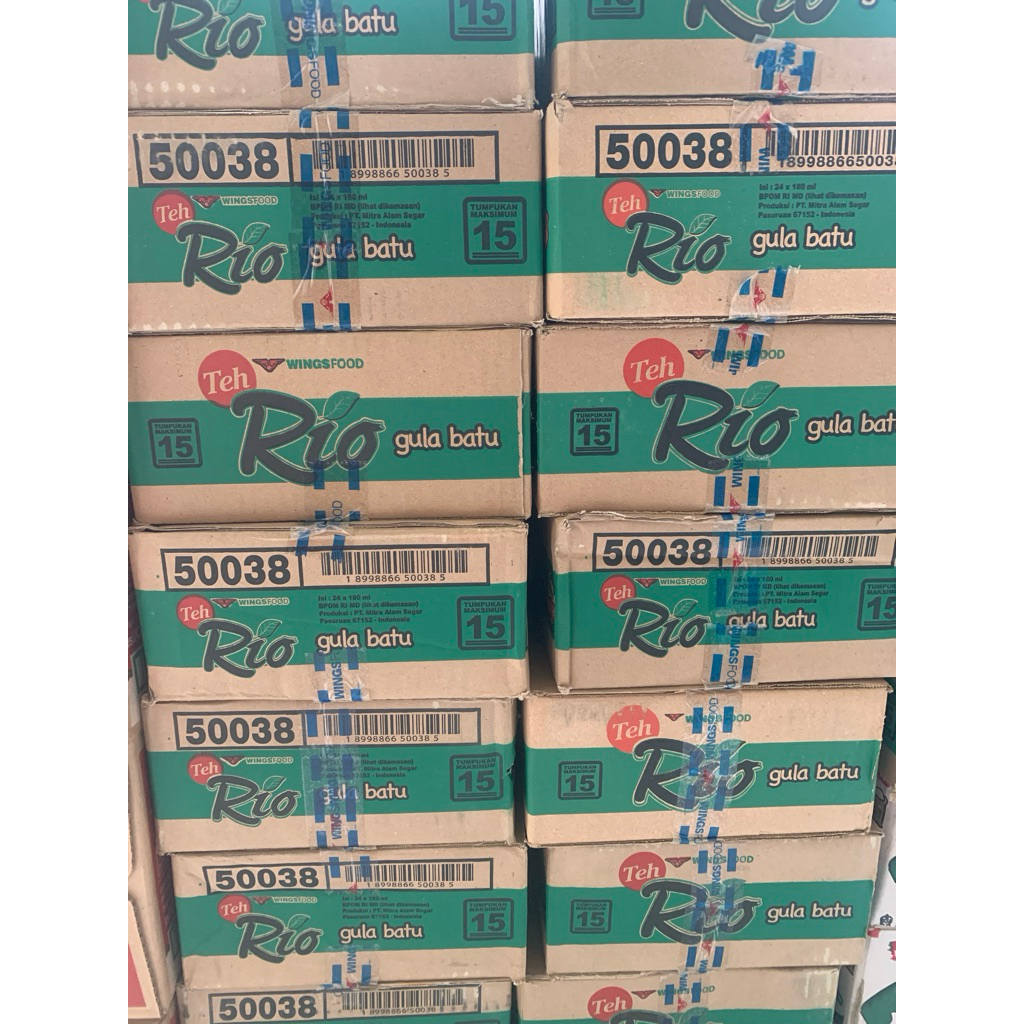 Jual teh rio 1 dus isi 24 cup/exp date april 2026 | Shopee Indonesia