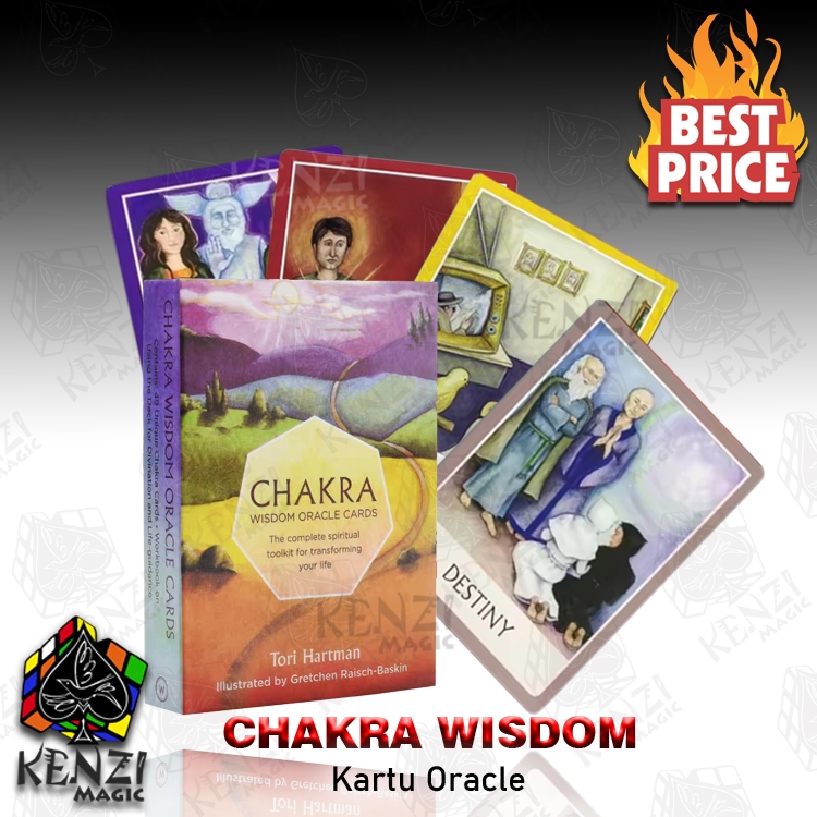 Jual Kartu Oracle Chakra Wisdom Tarot Deck Oracle Ramalan | Shopee ...