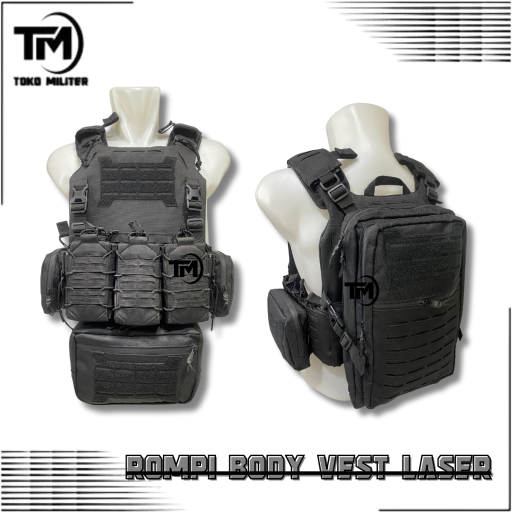 Jual PROMO!!! Rompi Body Vest Tactical Body Vest Tactical Rompi Body ...