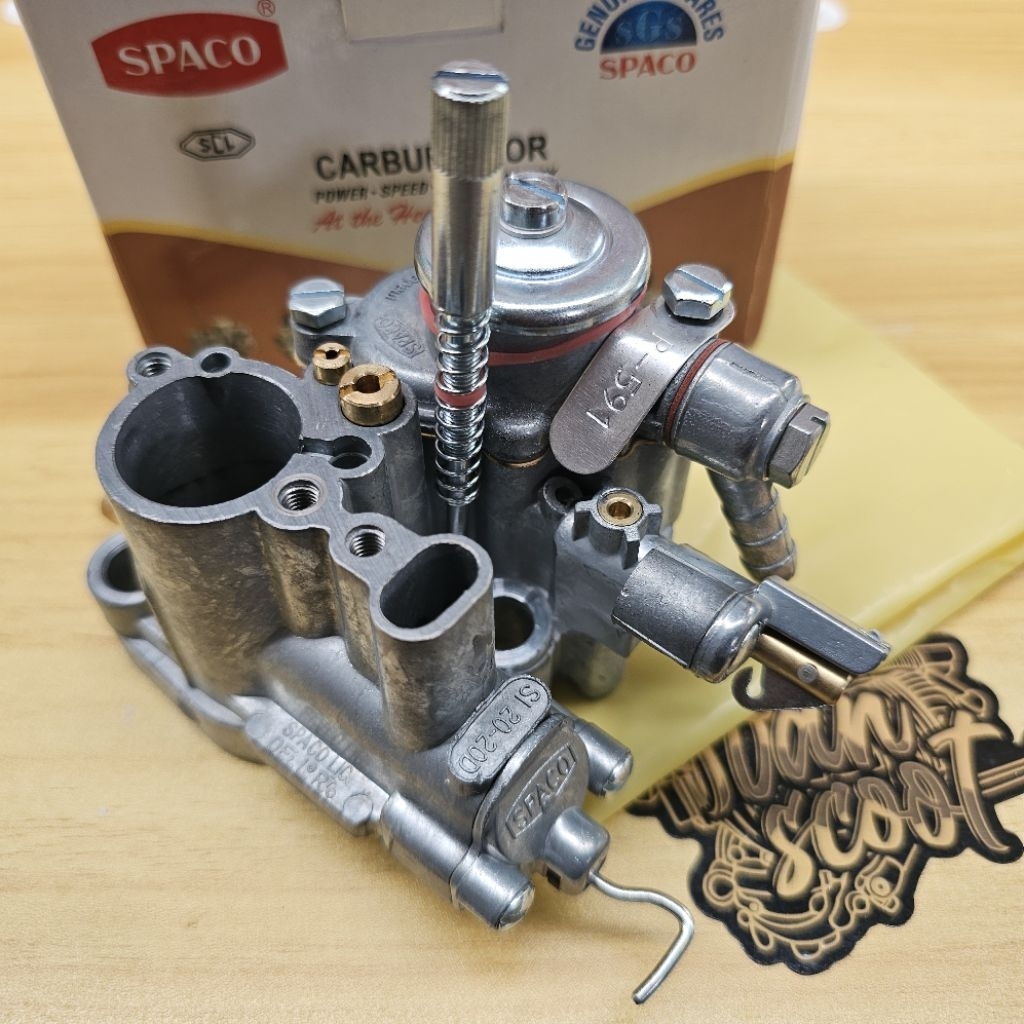 Jual KARBURATOR VESPA 20.20 KARBURATOR VESPA SPACO KARBU VESPA SUPER ...