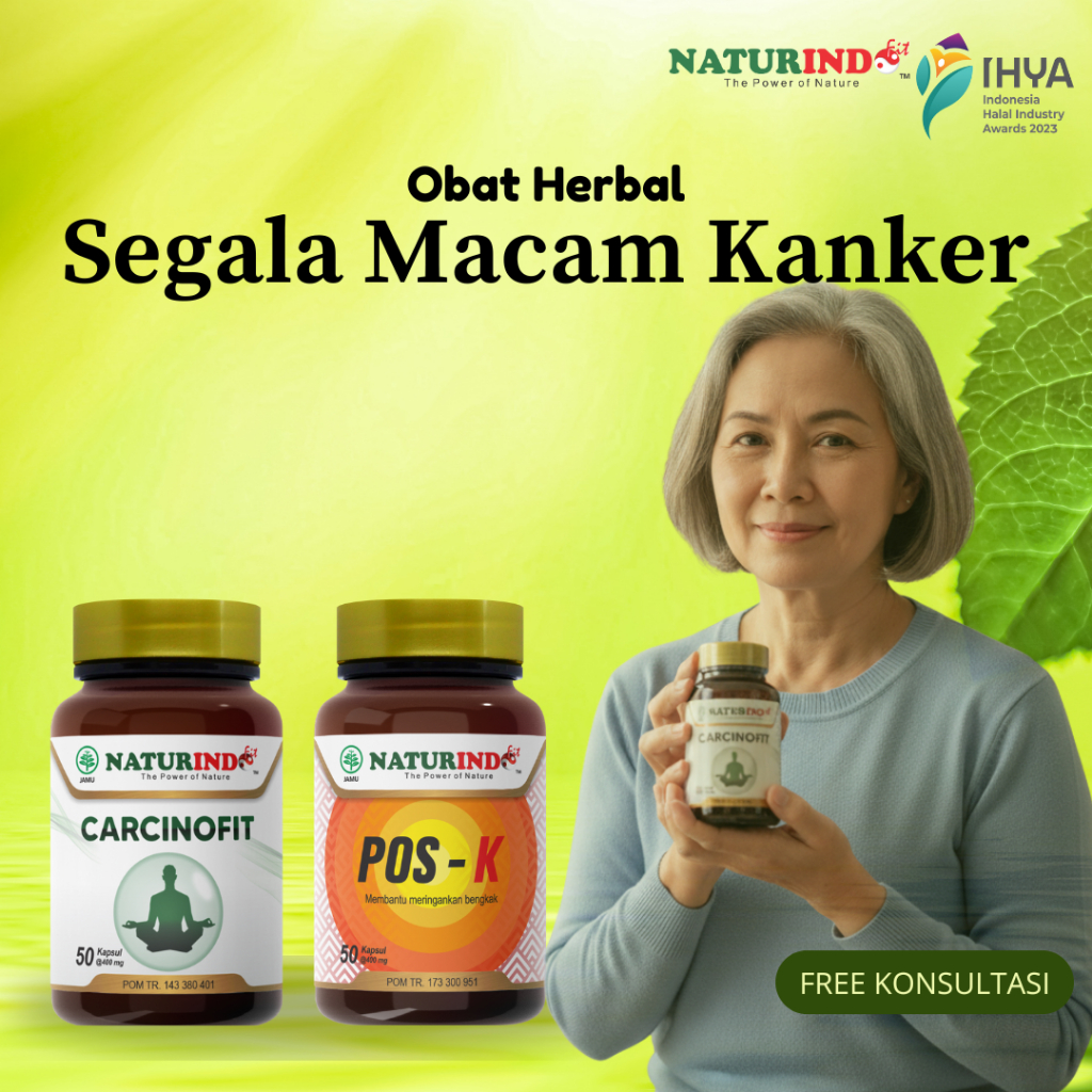 Obat Kanker Payudara Tumor Benjolan Mastistis FAM Herbal Paling Ampuh Carcinofit Naturindo