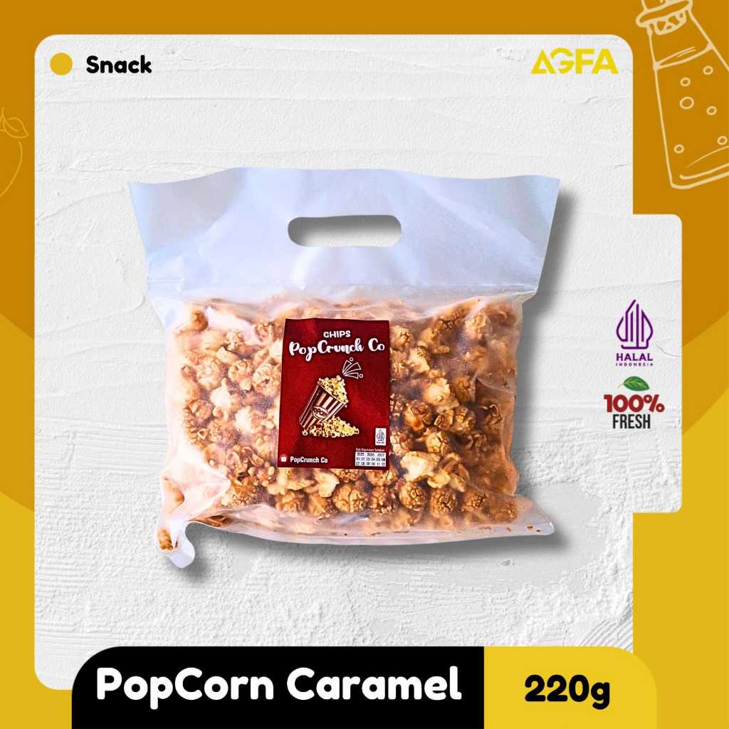 Jual Oishi Popcorn Caramel Coklat 100gr – Snack Popcorn Jagung Renyah ...