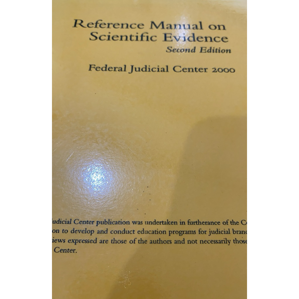 Jual reference manual scientific evidence | Shopee Indonesia