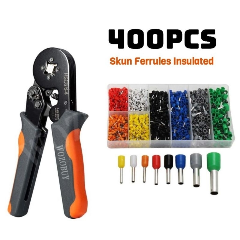 Jual Tang Crimping Pres Skun Ferrules Konektor Terminal Kabel Crimp ...