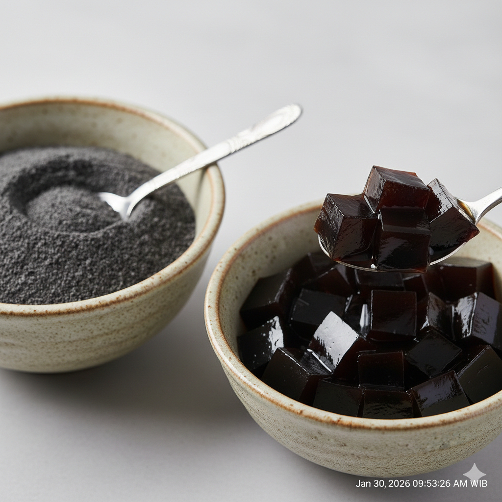 Jual Gui Ling Gao Powder / Feng Fan Pai Gui Ling Gao Fen – Jelly Hitam ...