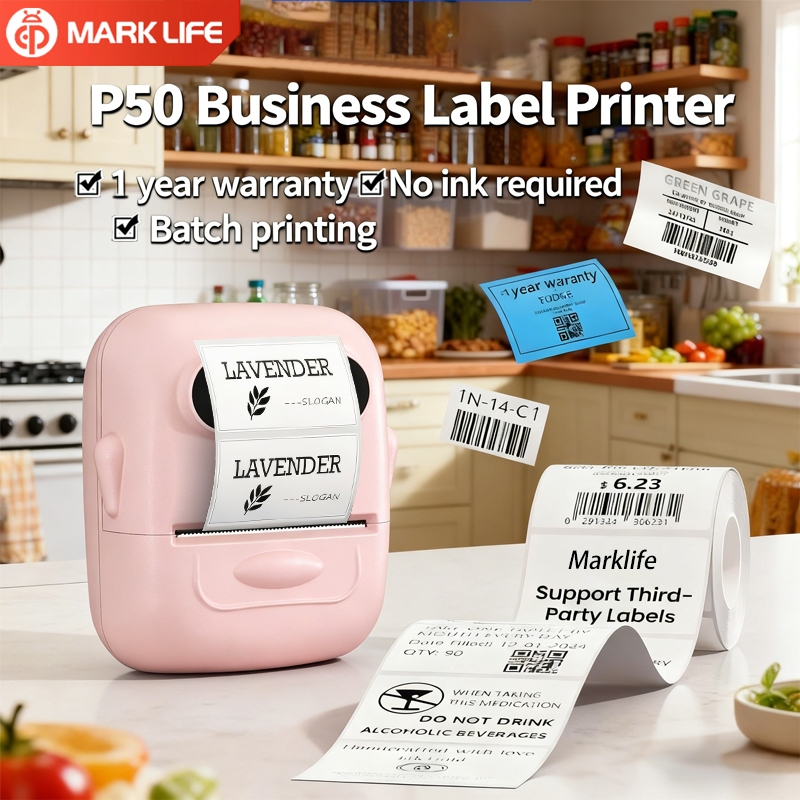 Jual Marklife P50 Wireless Bluetooth Thermal Label Printer Portable ...